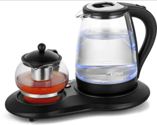 Изображение товара Чайный набор Kitfort КТ-6178 черный