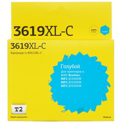Изображение товара Картридж T2 IC-B3619XL-C голубой