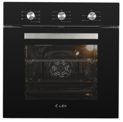 Изображение товара Электрический духовой шкаф LEX EDM 073 BL черный