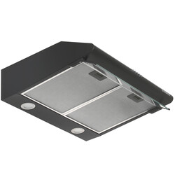 Изображение товара Вытяжка подвесная MAUNFELD MP-1 60 черный/прозрачный
