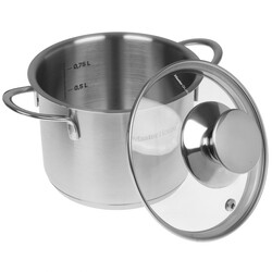 Изображение товара Кастрюля Master House Piccolo 1 л 12 см серебристый