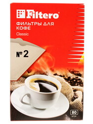 Изображение товара Одноразовые фильтры Filtero Classic №2 коричневый