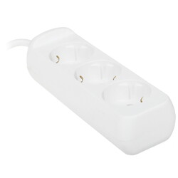 Изображение товара Удлинитель ЭРА U-3e-10m-3x1 белый