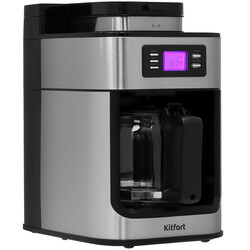 Изображение товара Кофеварка капельная Kitfort KT-781 серебристый