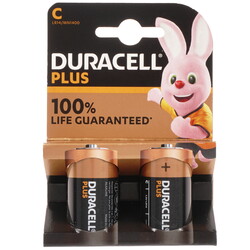 Изображение товара Батарейка Duracell Plus C (LR14/ER26500/R14)