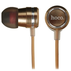 Изображение товара Проводные наушники Hoco M16  золотистый 2019