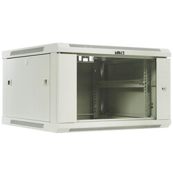 Изображение товара Шкаф коммутационный Lanmaster Pro TWT-CBWPG-6U-6x6-GY