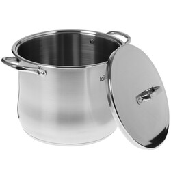 Изображение товара Кастрюля Lara Big Size LR02-44 13.6 л 28 см серебристый