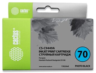 Изображение товара Картридж Cactus CS-C9449A черный