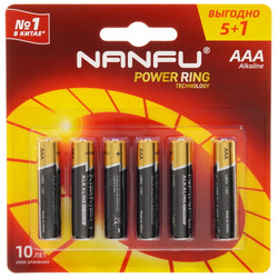 Изображение товара Батарейка Nanfu AAA AAA (LR03/FR03)