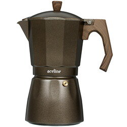 Изображение товара Гейзерная кофеварка Aceline ACM-6 бронзовый