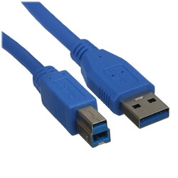 Изображение товара Кабель DEXP USB 3.2 Gen 1 Type-A - USB 3.2 Gen 1 Type-B