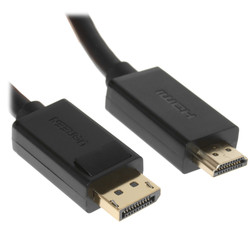Изображение товара Кабель однонаправленный Ugreen HDMI - DisplayPort, 3 м