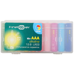 Изображение товара Батарейка FinePower Color AAA (LR03/FR03)