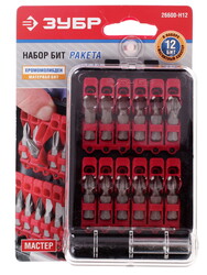 Изображение товара Набор бит ЗУБР "РАКЕТА" 26600-H12