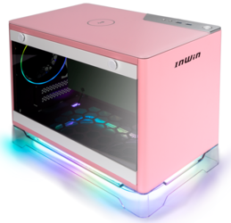 Изображение товара Корпус InWin A1 PLUS Pink Edition [IW-A1PLUS-PINK] розовый