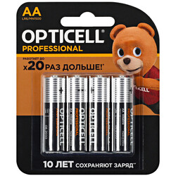Изображение товара Батарейка Opticell Professional AA (LR6/ER14505/FR6/R6P)