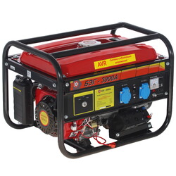 Изображение товара Электрогенератор   бензиновый Калибр БЭГ-3000А