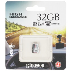 Изображение товара Карта памяти Kingston High Endurance microSDHC 32 ГБ [SDCE/32GB]