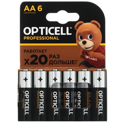 Изображение товара Батарейка Opticell Professional AA (LR6/ER14505/FR6/R6P)