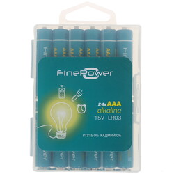 Изображение товара Батарейка FinePower Alkaline AAA (LR03/FR03)