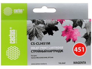 Изображение товара Картридж Cactus CS-CLI451M пурпурный