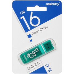 Изображение товара Память USB Flash 16 ГБ Smartbuy Glossy [SB16GBGS-G]