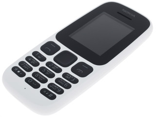 Сотовый телефон Nokia 105 New белый