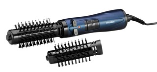 Изображение товара Фен-щетка Hyundai H-HB0110 синий/черный