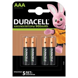Изображение товара Аккумулятор Duracell HR03 900 мА*ч