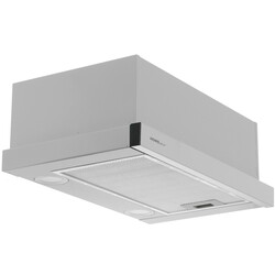 Изображение товара Вытяжка телескопическая HOMSair FLAT 50 серебристый/серебристый