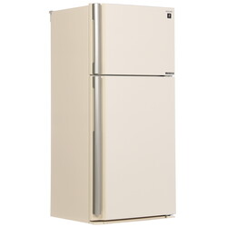 Изображение товара Холодильник с морозильником   Sharp SJXE55PMBE бежевый