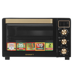 Изображение товара Мини-печь Kraft KF-MO 3506 KGLB черный
