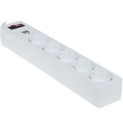 Изображение товара Сетевой фильтр Smartbuy SBSP-18U-W белый