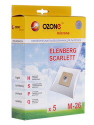 Изображение товара Мешок-пылесборник Ozone microne M-26