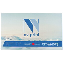 Изображение товара Картридж лазерный NV Print CLT-M407S пурпурный, с чипом