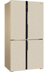 Изображение товара Холодильник многодверный   HIBERG RFQ-500DX NFYm inverter бежевый