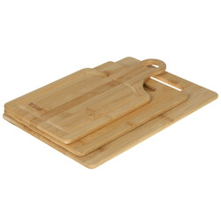 Изображение товара Набор разделочных досок Taller TR-52203 [материал: бамбук, 35х25х1 см, 34,5х18х1 см, 29х22х1 см]