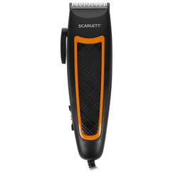 Изображение товара Машинка для стрижки Scarlett SC-HC63C18 черный/оранжевый