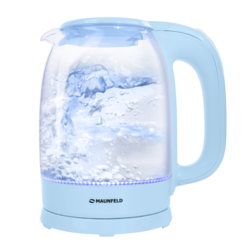 Изображение товара Электрочайник MAUNFELD MGK-613BL голубой