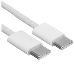 Изображение товара Кабель круглый Apple USB Type-C - USB Type-C белый 1 м