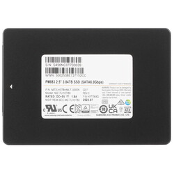 Изображение товара 3840 ГБ Серверный SSD Samsung PM883 [MZ7LH1T9HMLT-00005]