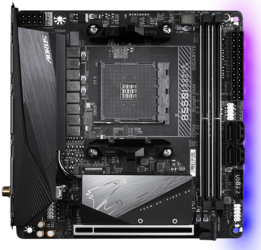 Изображение товара Материнская плата GIGABYTE B550I AORUS PRO AX