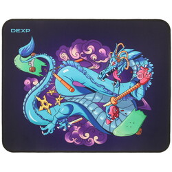 Изображение товара Коврик DEXP OM-L Neondragon (L) голубой