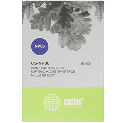 Изображение товара Картридж Cactus CS-NP06 черный