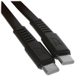 Изображение товара Кабель плоский RIVACASE USB Type-C - USB Type-C черный 1.2 м