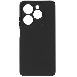 Изображение товара Накладка  BoraSCO Silicone Case для Infinix HOT 40i/ SMART 8/ 8 Plus/ 8 Pro черный