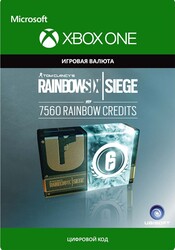 Изображение товара Игровая валюта Tom Clancy's Rainbow Six Siege Currency pack  7560 Rainbow credits