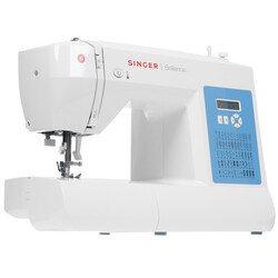 Изображение товара Швейная машина Singer 6160 [60 операций , 4 петель-автомат , электронная, вертикальный челнок, жк дисплей]
