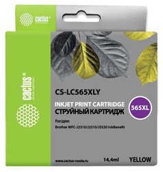 Изображение товара Картридж Cactus CS-LC565XLY желтый
